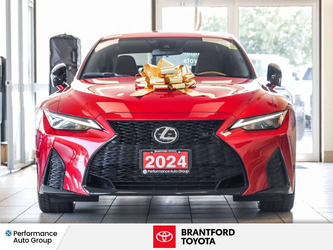 Red 2024 Lexus IS Sedan All-Wheel Drive Automatic