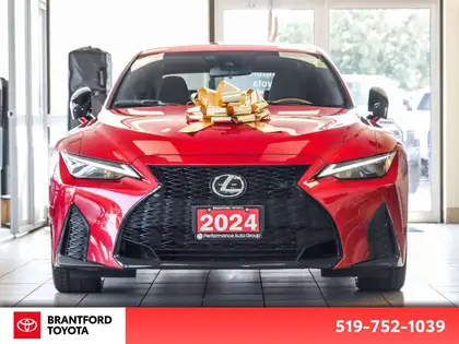 Red 2024 Lexus IS Sedan All-Wheel Drive Automatic