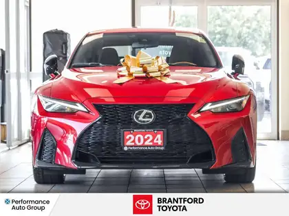 Red 2024 Lexus IS Sedan All-Wheel Drive Automatic