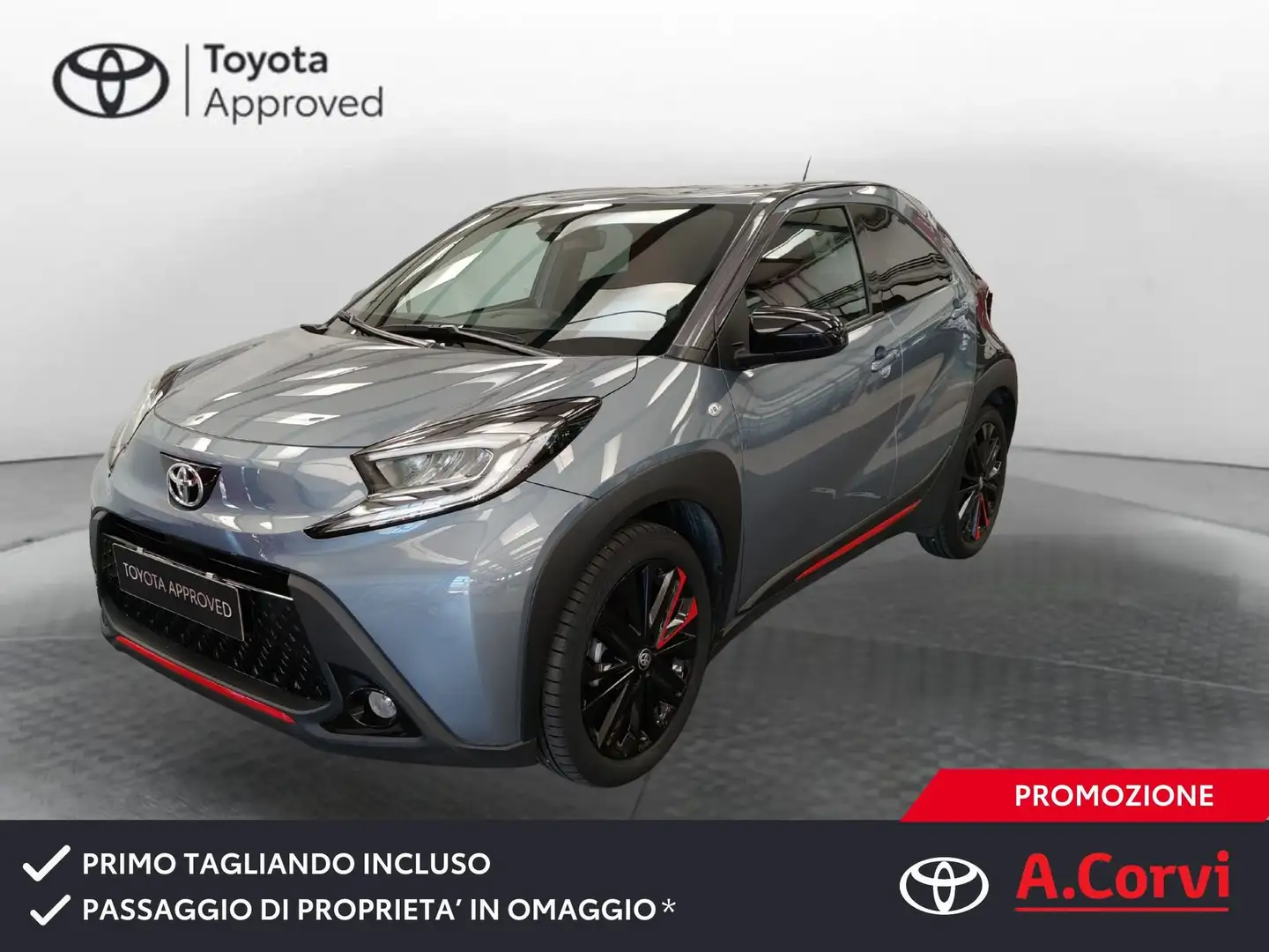 Toyota Aygo X Aygo X 1.0 VVT-i 72 CV 5p. Undercover S-CVT Grijs - 1