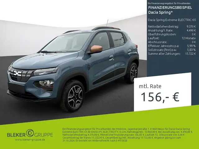 Dacia Spring Dacia Spring Extreme ELECTRIC 65