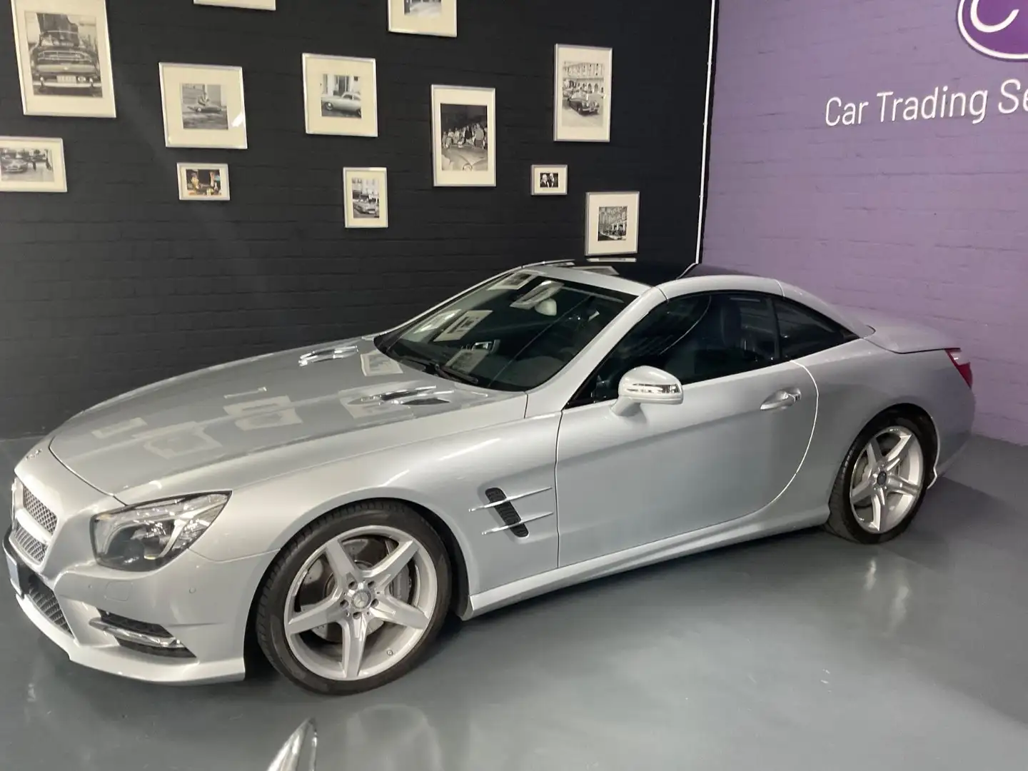 Mercedes-Benz SL 350 / Top Zustand Silber - 2