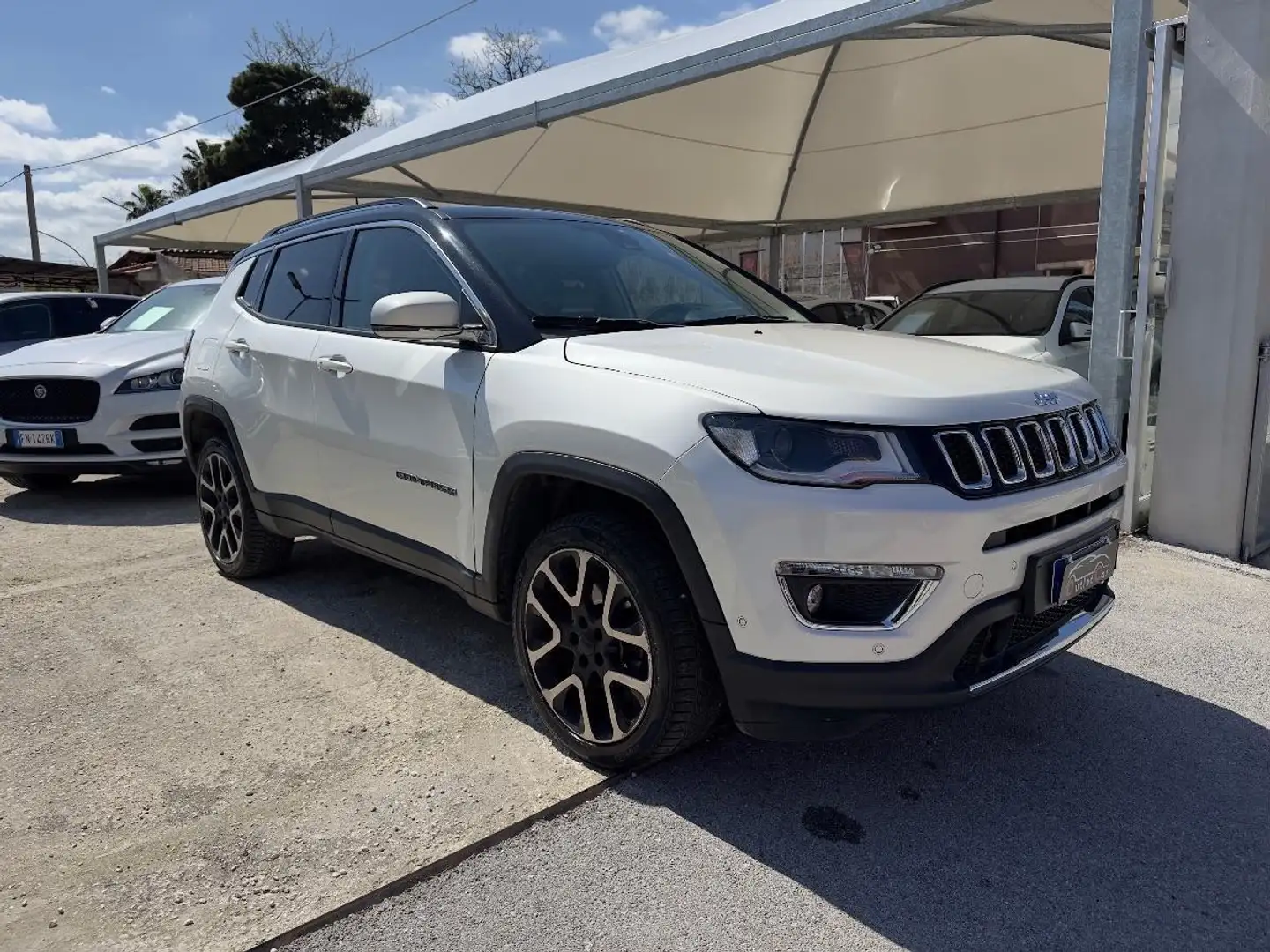 Jeep Compass 2.0 Mjt II aut. 4WD Limited Blanc - 1