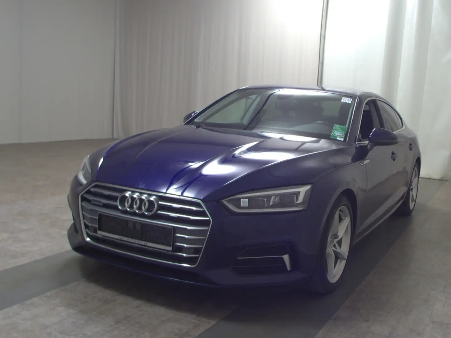 Audi A5 SB 40 TDI Qu. sport Navi Matrix vc AHK Sthzg Blau - 2