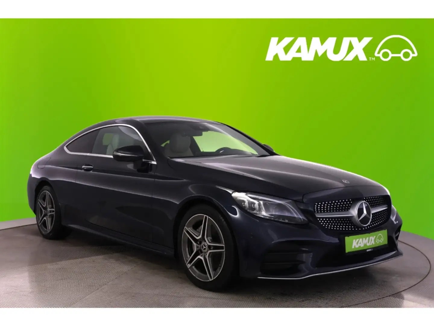 Mercedes-Benz C 200 Coupe 9G-Tronic AMG Line+LED+VIRTUAL+NAVI Azul - 1