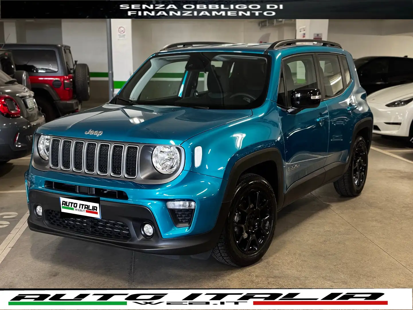 Jeep Renegade Renegade1.6 mjt LIMITED130cv#BIKINIBLUE#TELECAMERA Azul - 1