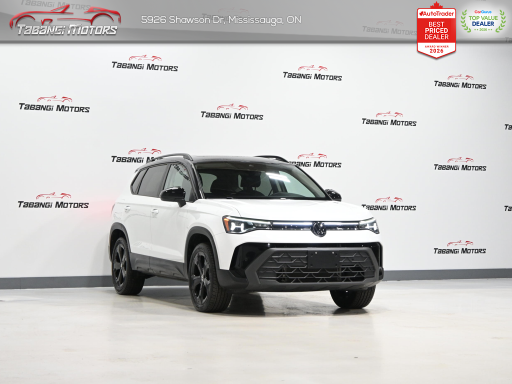 2025 Volkswagen Taos Comfortline Black Edition  No Accident Panoramic Roof Adaptive Cruise Remote Start — снимка 1