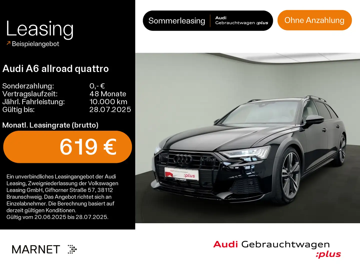 Audi A6 allroad A6 allroad 55 TFSI quattro*Navi*Matrix*Alu*AHK*H Schwarz - 1