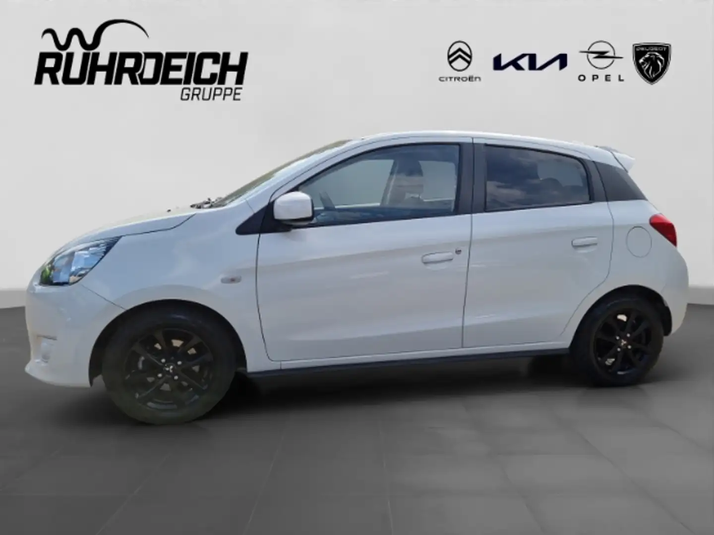 Mitsubishi Space Star Diamant Edition+ 1.2 SHZ Notbremsass. Tel.-Vorb. K Blanc - 2