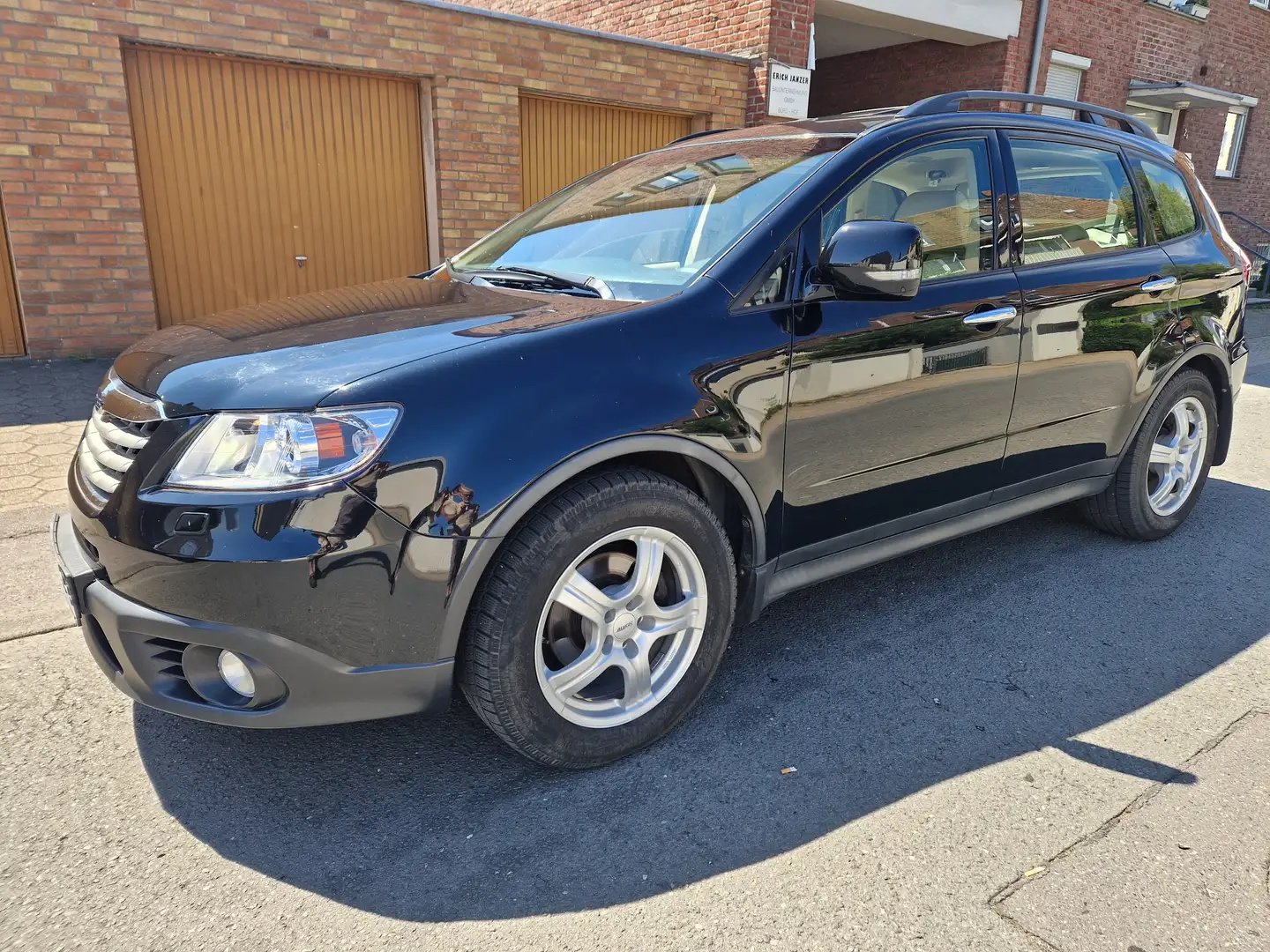 Subaru Tribeca 3Jhr Garantie/TÜV+Inspkt neu/7Sitz/Shr Gepflegt Negro - 2