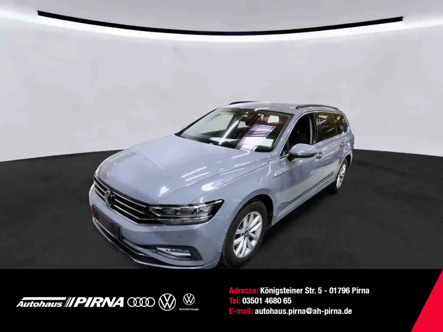 Volkswagen Passat Variant 2.0 TDI Business LED NAVI AHK ACC Grau - 1