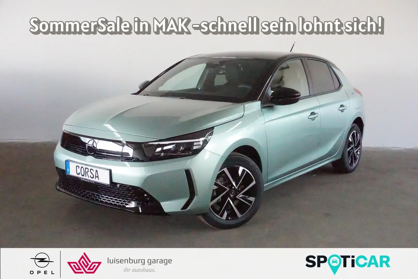 Opel Corsa YES 1.2 Turbo SHZ PDC LED DAB Groen - 1