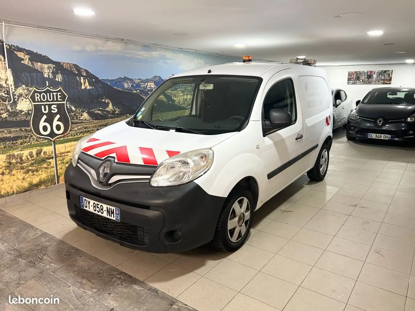 Renault Kangoo 1.5 DCi 90cv 3 PLACES TVA RECUPERABLE Blanc - 1