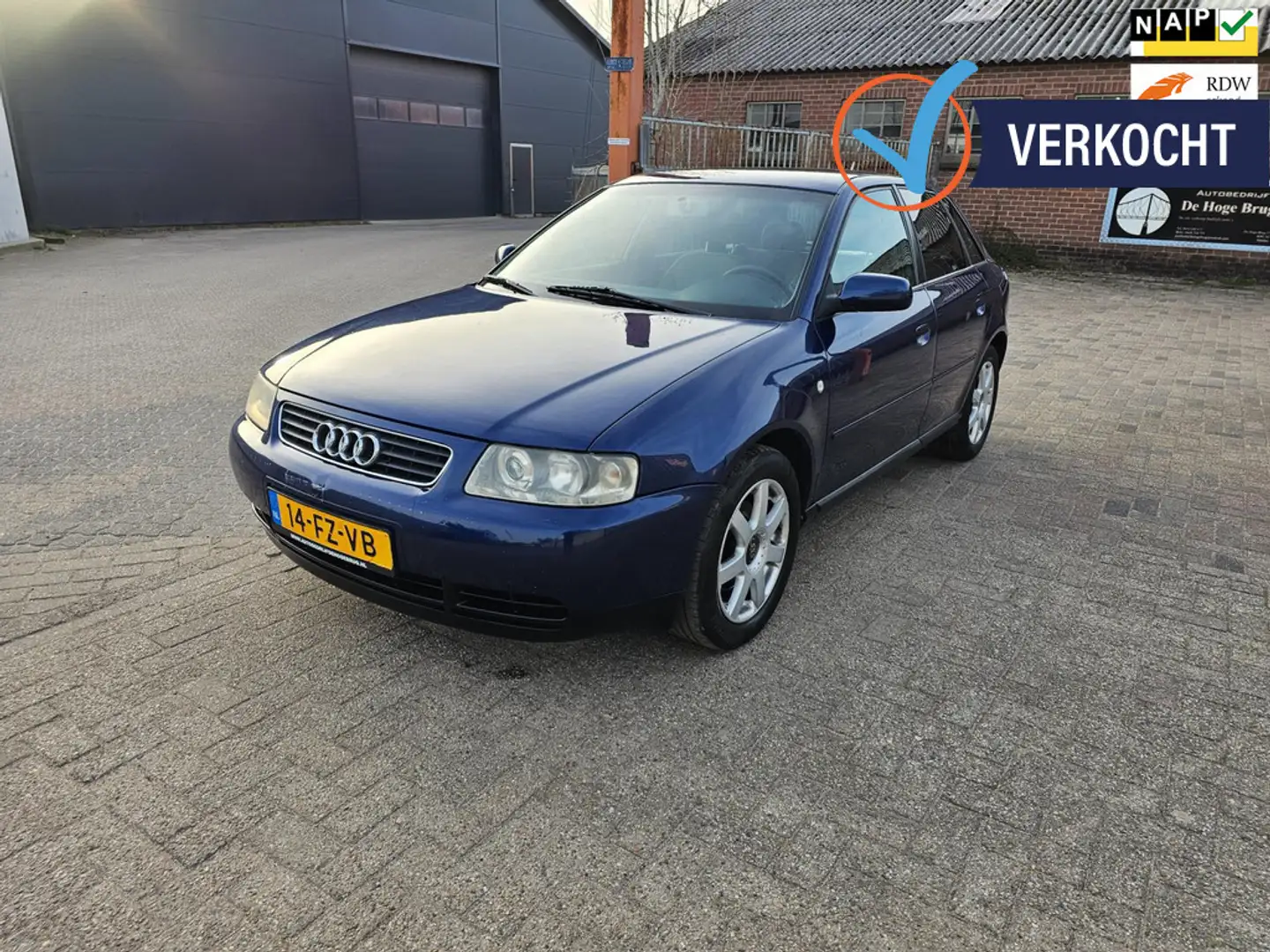 Audi A3 1.9 TDI Ambition,Apk,Nap,Trekhaak,Airco Bleu - 1