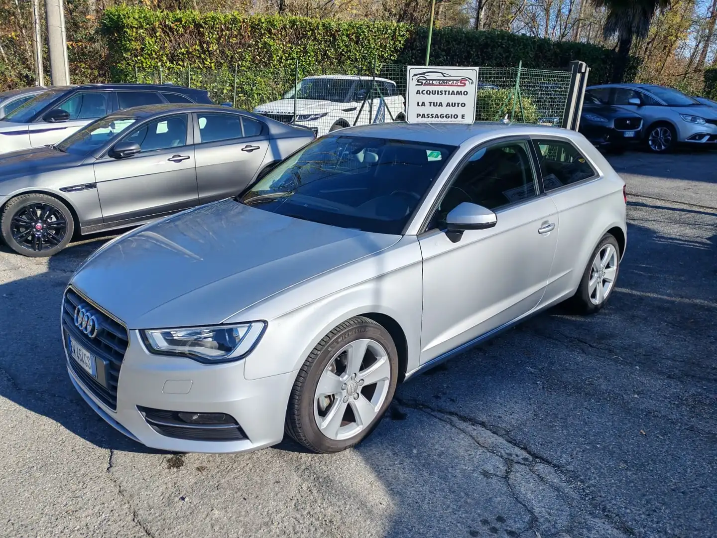 Audi A3 A3 III 2013 3p 2.0 tdi Ambition s-tronic Grigio - 1