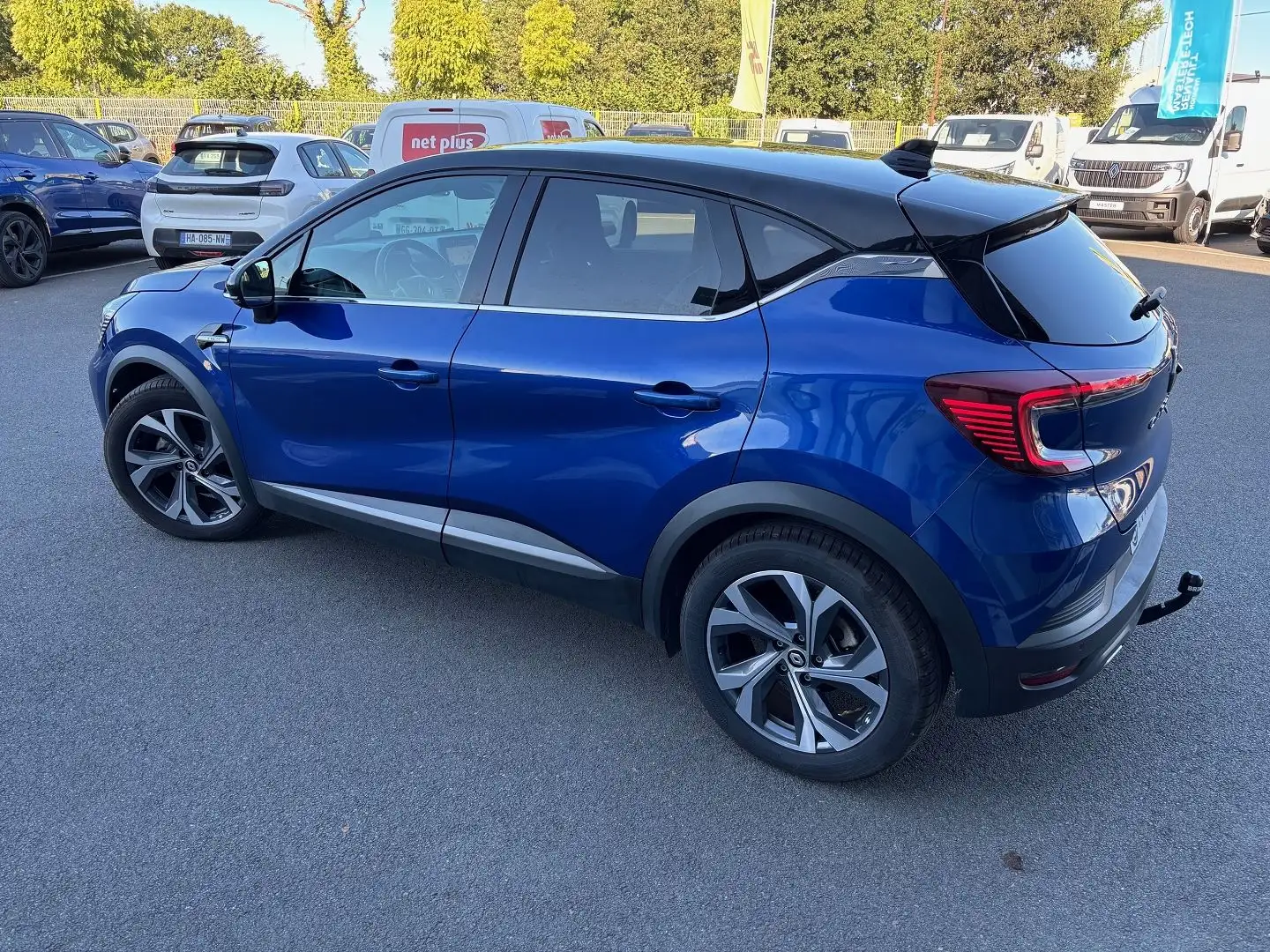 Renault Captur 1.6 E-TECH HYBRIDE 145CH RS LINE -21B Bleu - 2