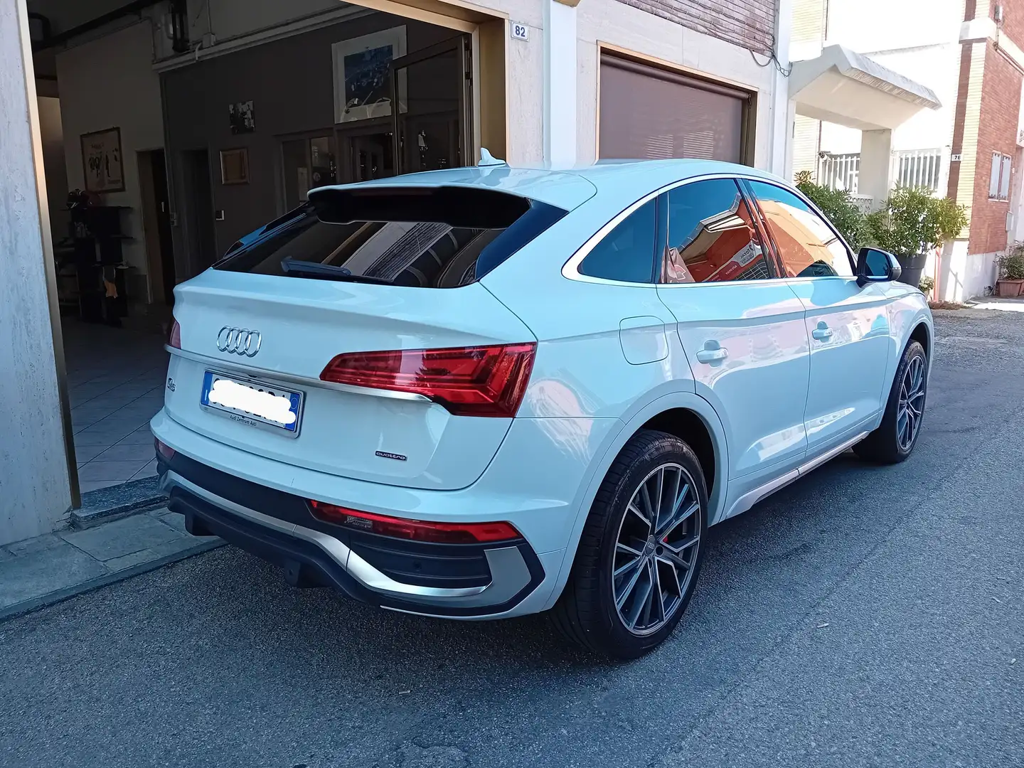 Audi Q5 Sportback 40 2.0 tdi mhev S line quattro s-tronic Blanco - 2