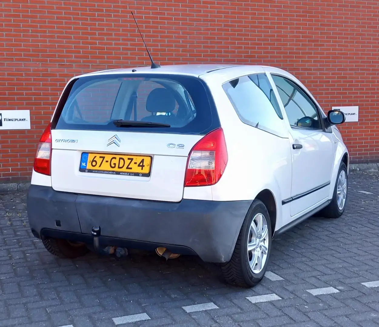 Citroen C2 1.1 I Seduction LPG Weiß - 2