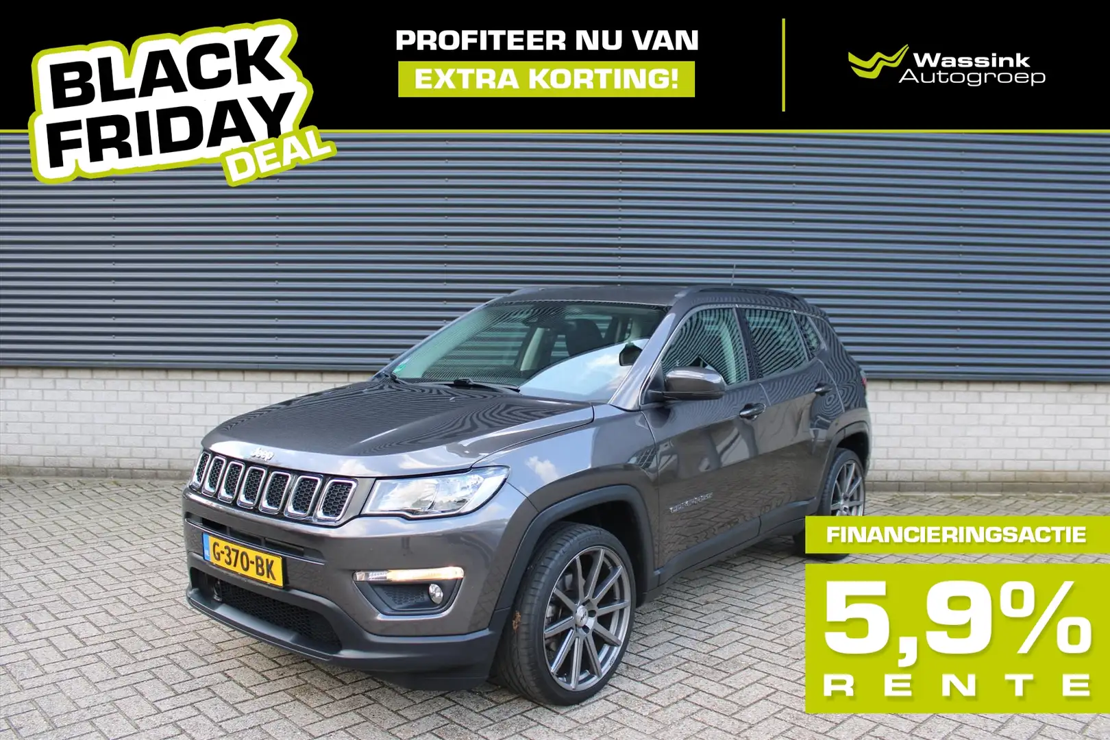 Jeep Compass BLACK FRIDAY DEAL I 1.4 MultiAir 140pk Longitude Gris - 1