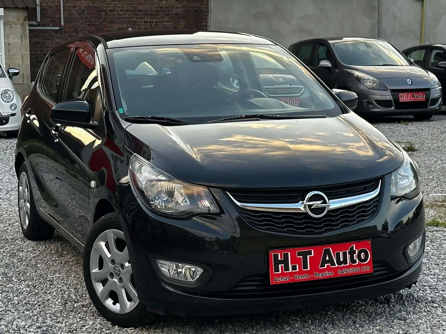Opel Karl 1.0i Enjoy/Etat neuf/Airco/Euro6b Noir - 2