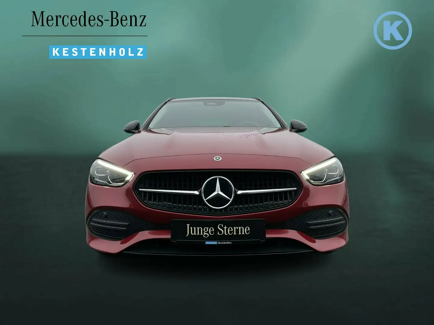 Mercedes-Benz C 300 C 300 e T AVANTGARDE+PANO+MEMO+KAMERA+BURM+NIGHT Rot - 2