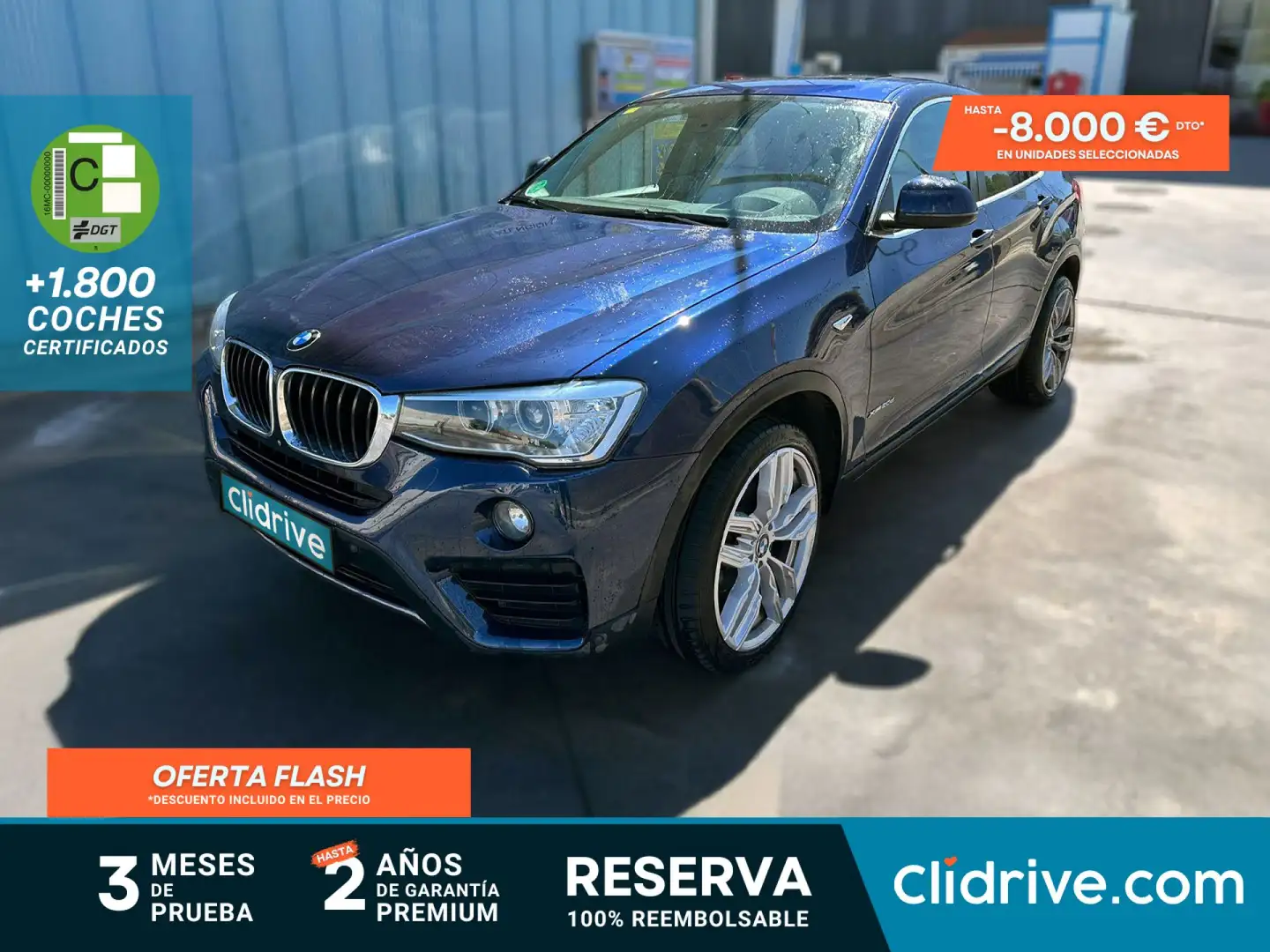 BMW X4 xDrive 20dA Azul - 1