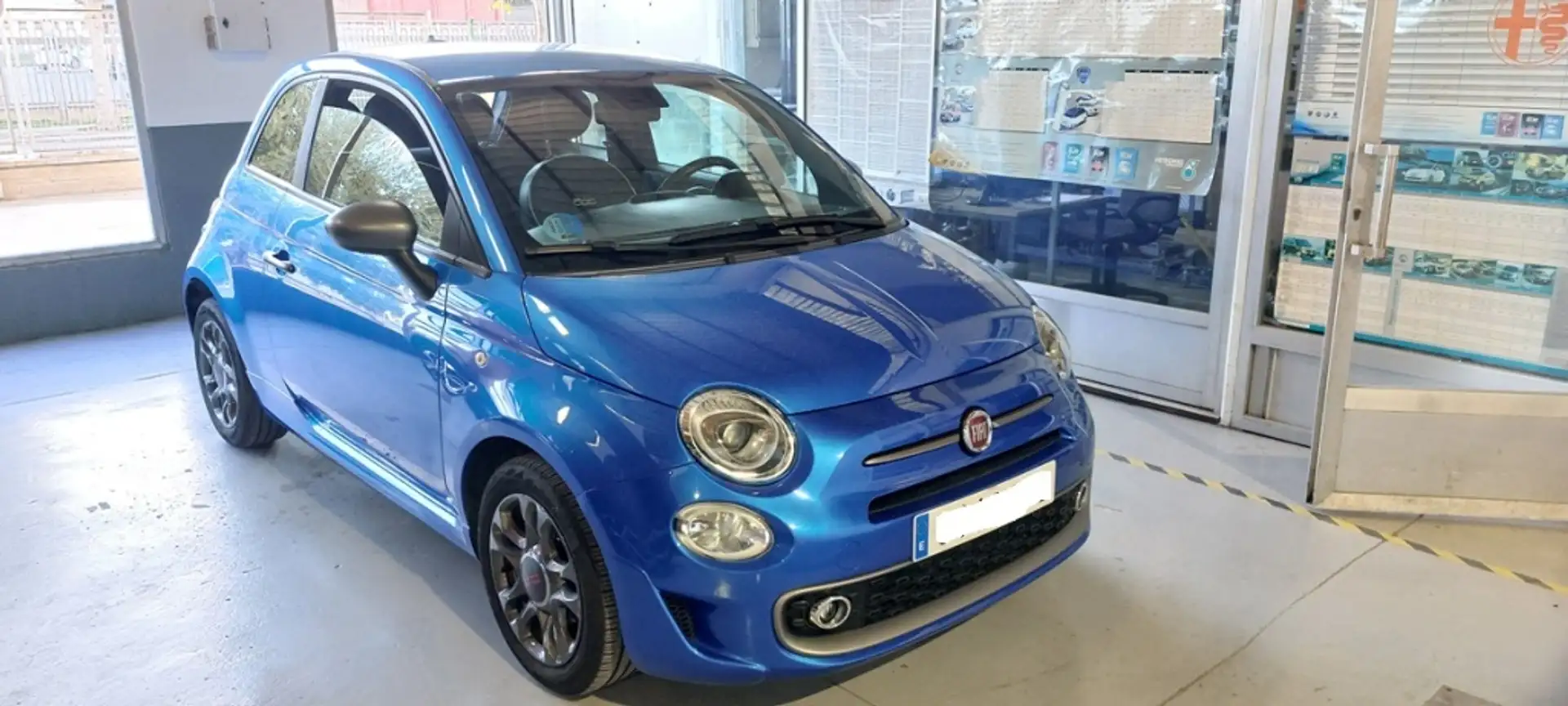 Fiat 500C 1.0 Hybrid Sport 52kW Azul - 1