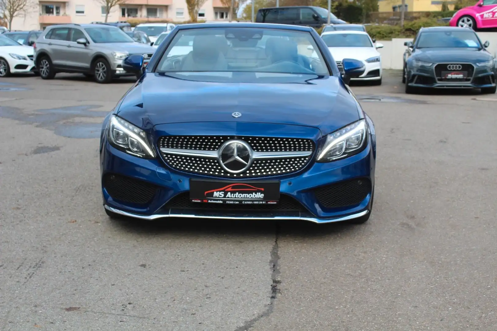 Mercedes-Benz C 300 Cabrio*AMG Line*HeadUp_Comand_360°_Distron Blu/Azzurro - 2