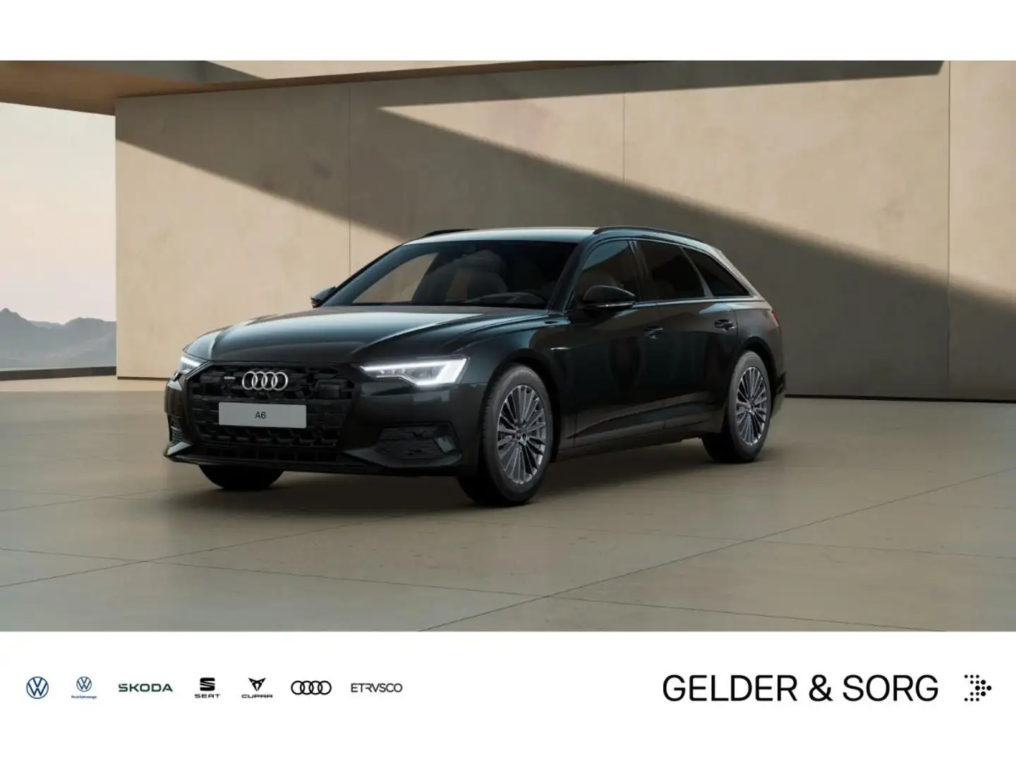 Audi A6 Avant 40 TDI quattro Winterräder*HuD*virtual* Schwarz - 1