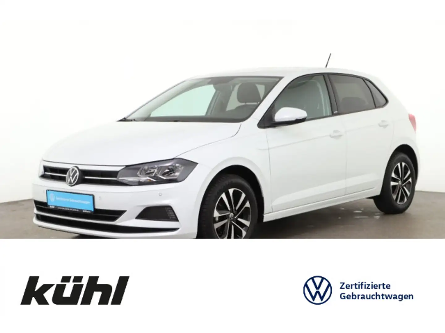 Volkswagen Polo 6 VI 1.0 TSI United App/Navi Weiß - 1