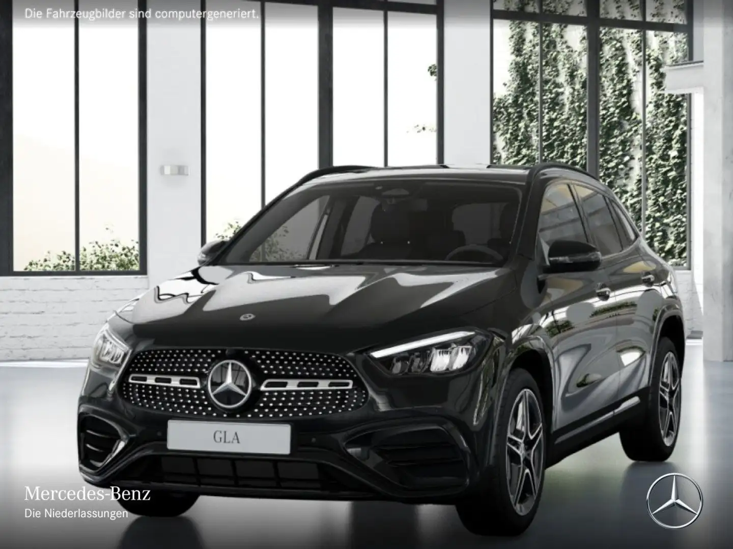 Mercedes-Benz GLA 200 d AMG+NIGHT+PANO+AHK+LED+KAMERA+19"+TOTW Noir - 2