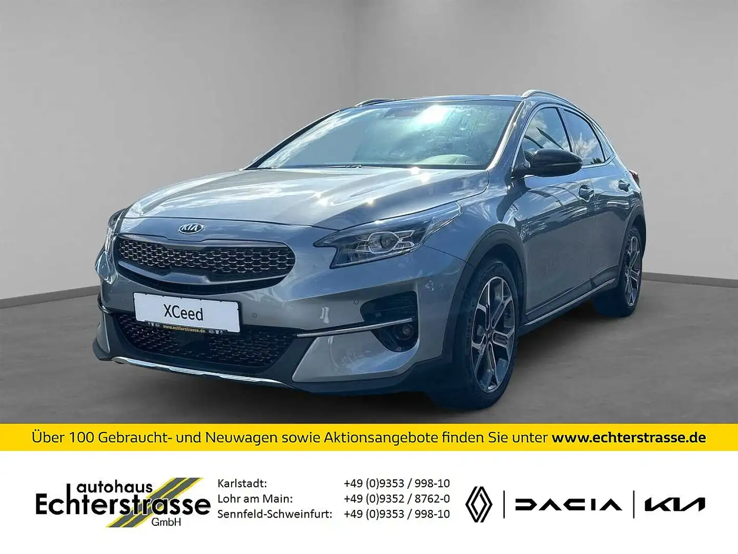 Kia XCeed PLATINUM ED. 1.6 T-GDI DCT7 +GD Silber - 1