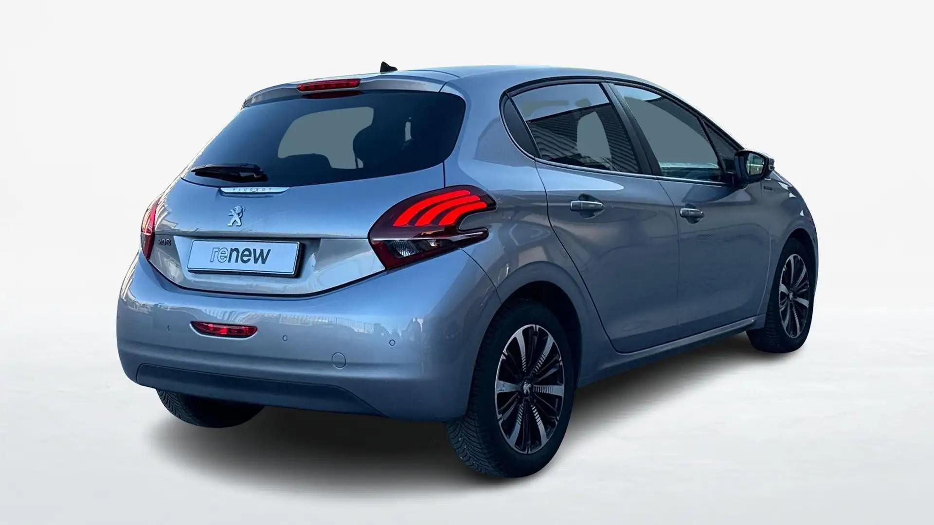 Peugeot 208 I 2015 5 Porte 1.2 PureTech 82cv Signature S&S Gris - 2