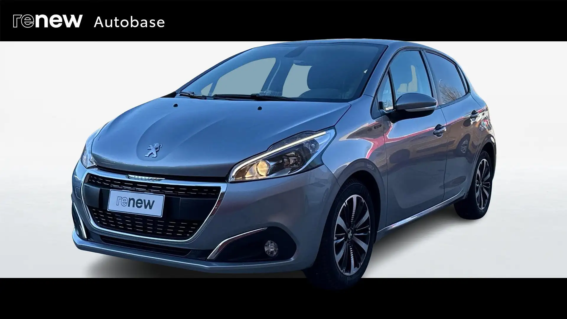 Peugeot 208 I 2015 5 Porte 1.2 PureTech 82cv Signature S&S Gris - 1