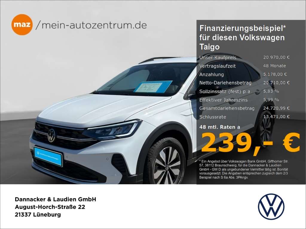 Second hand Volkswagen Taigo 