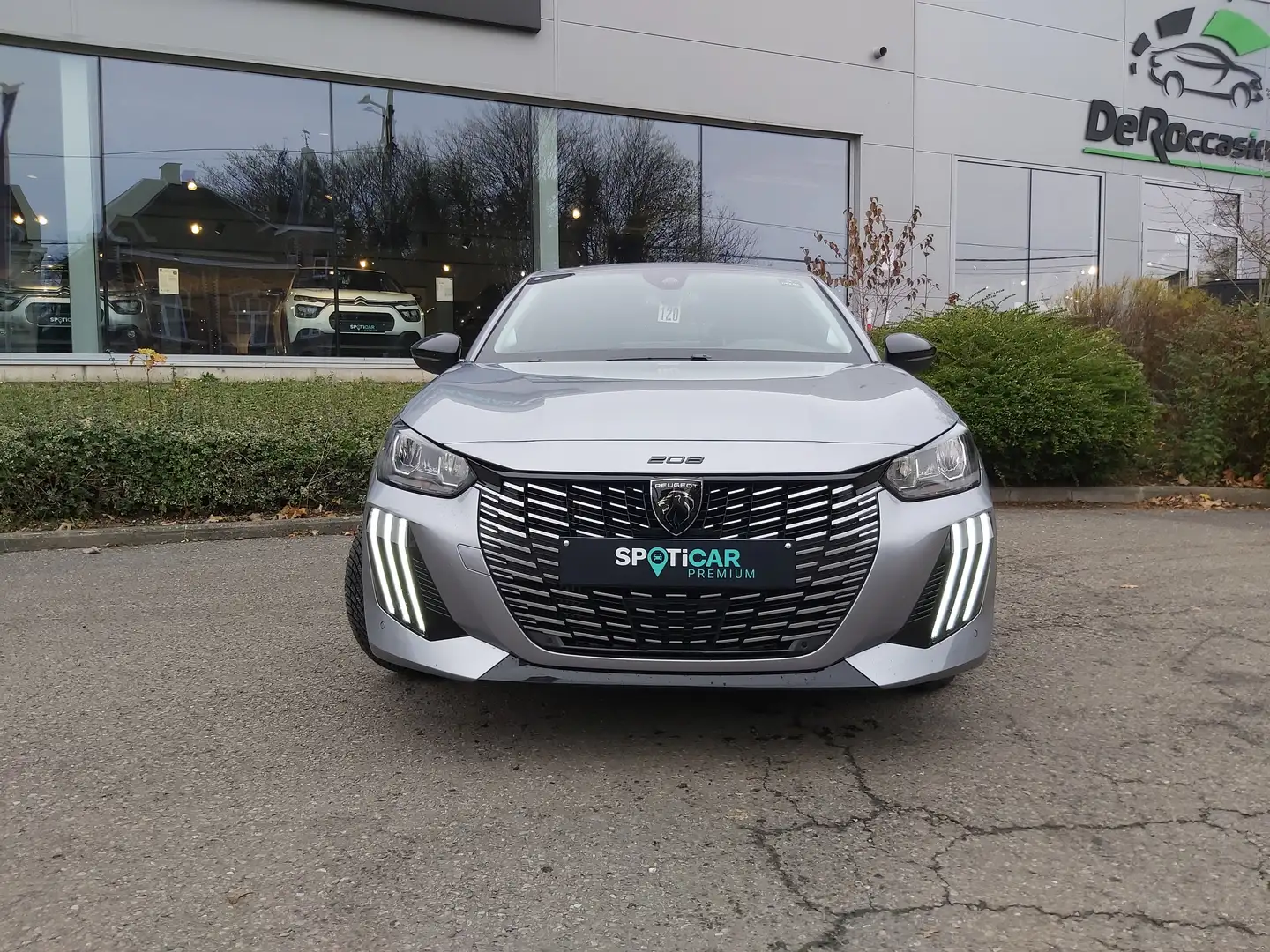 Peugeot 208 208 1.2 Turbo 100ch  Allure AUTOMATIQUE Gris - 2