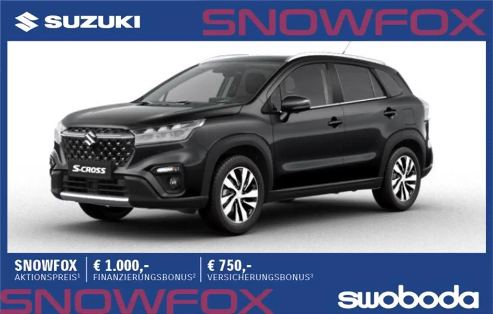 Suzuki S-Cross 1.4 GL+ HYBRID ALLGRIP 6AT L3V01 Schwarz - 1