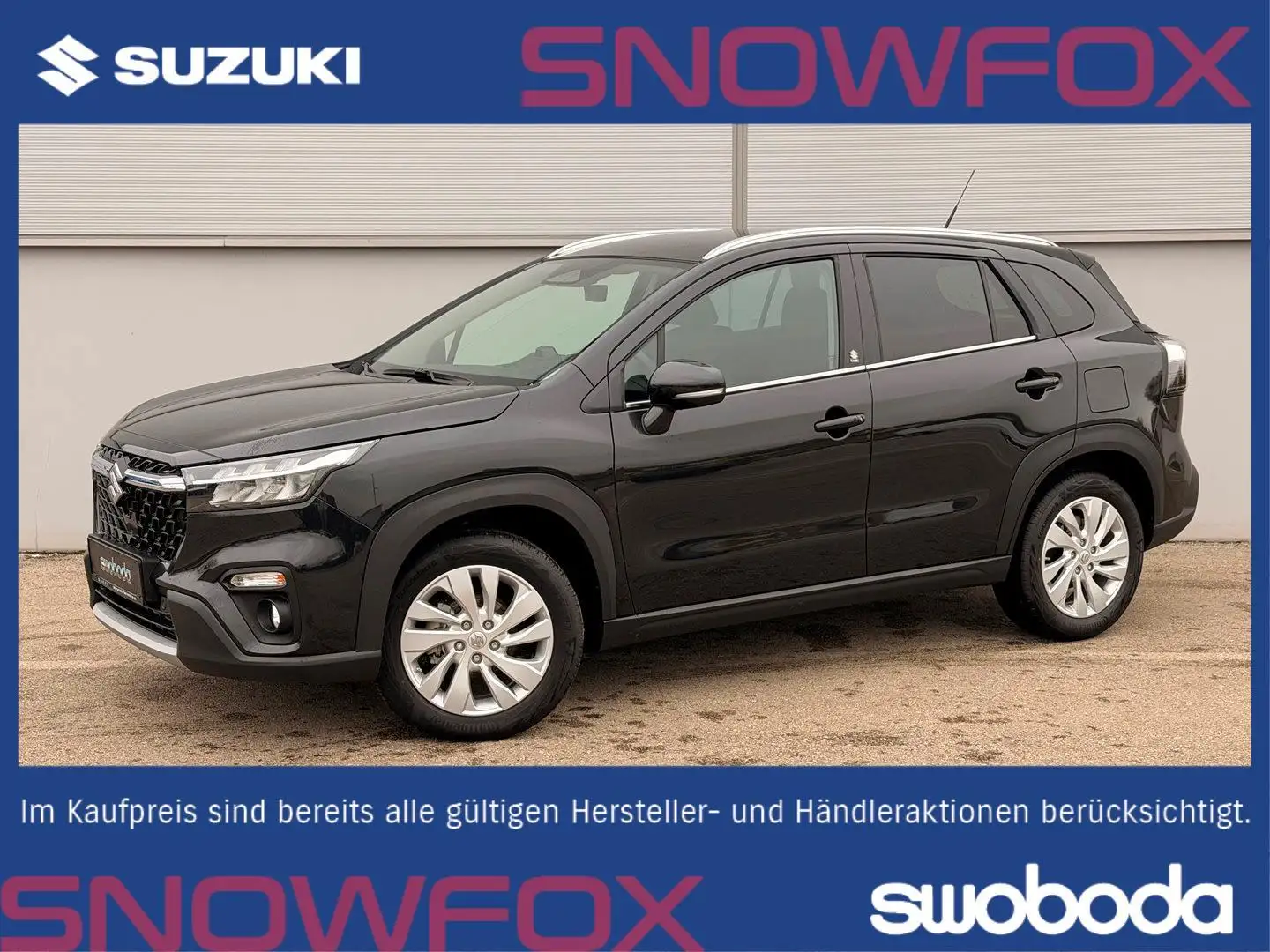 Suzuki S-Cross 1.4 GL+ HYBRID ALLGRIP  6AT L3V01 Schwarz - 1