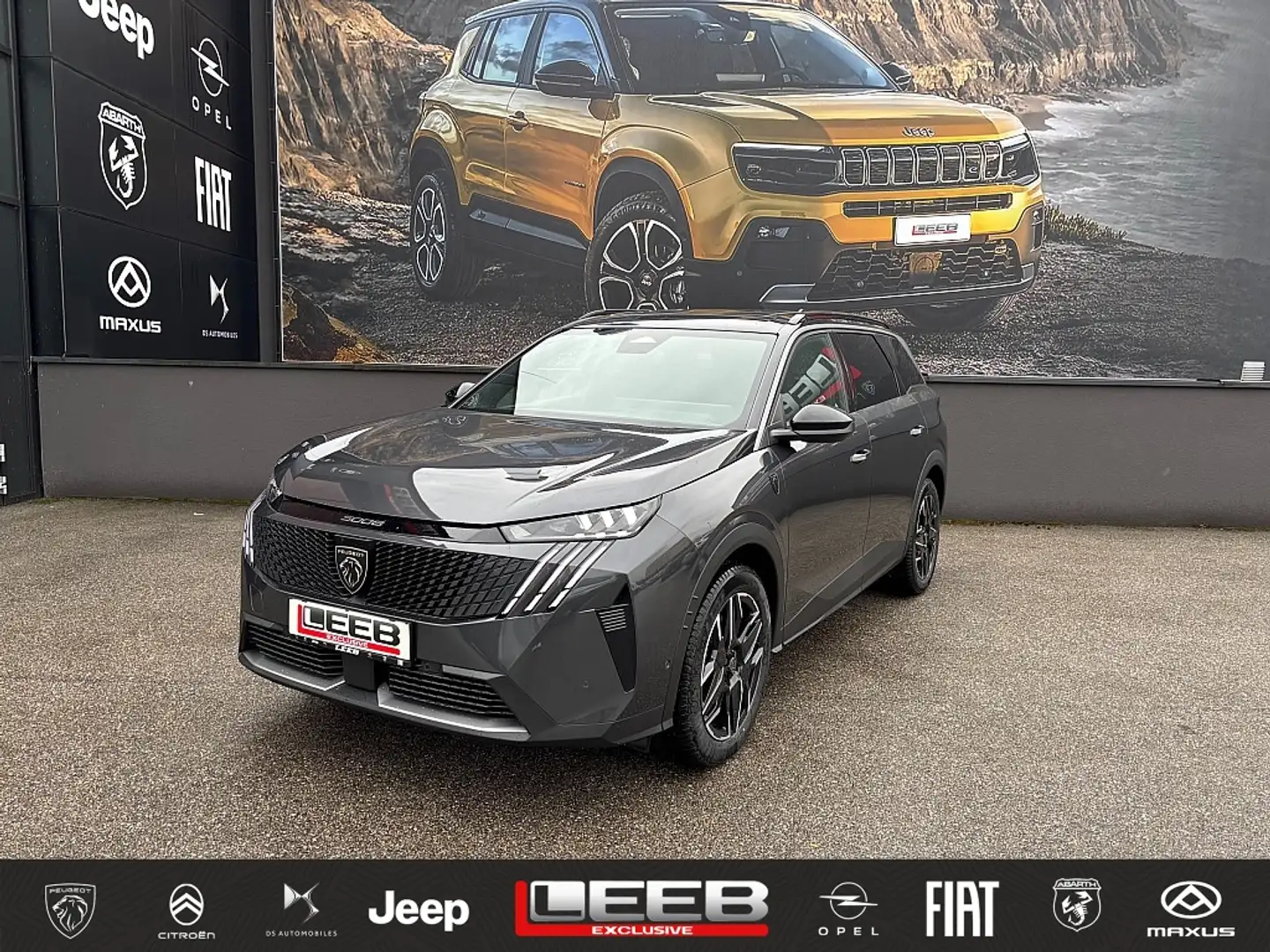 Peugeot 5008 mHEV 145 e-DCS6 GT Aut. inkl. 360° Vision & Dri... Gris - 1