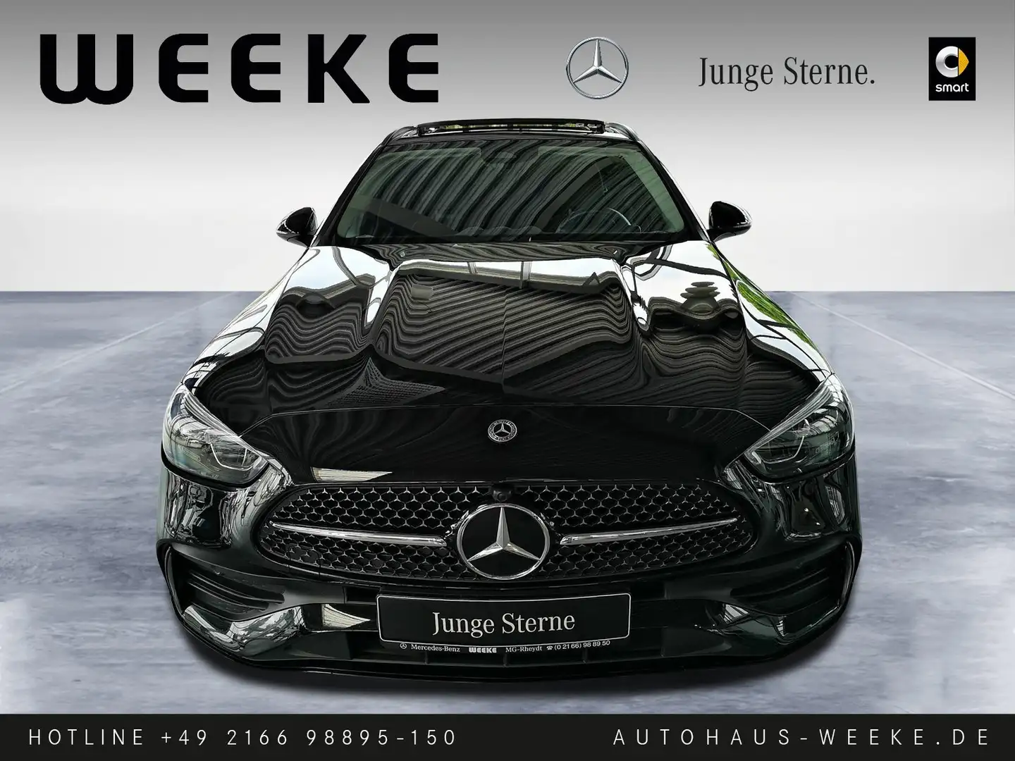 Mercedes-Benz C 180 T AMG ADVANCEDPLUS+PANO-SD+NIGHT+MEMORY+TW Noir - 2