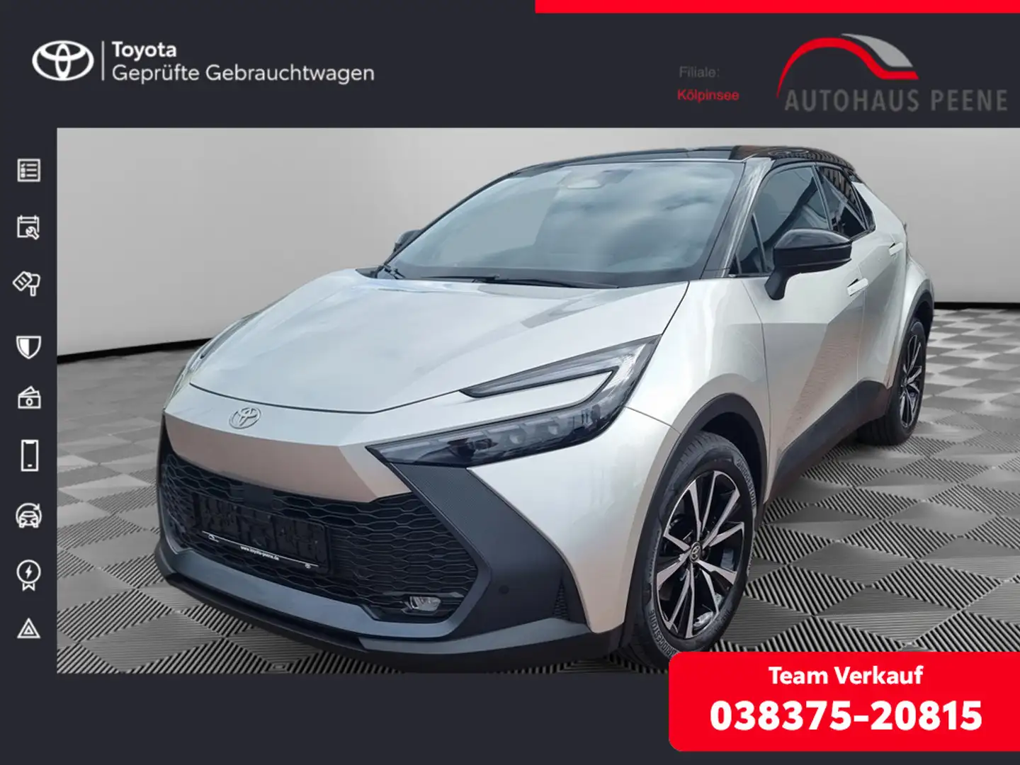 Toyota C-HR 2.0 Plug-In Hybrid FWD Teamplayer Silber - 1