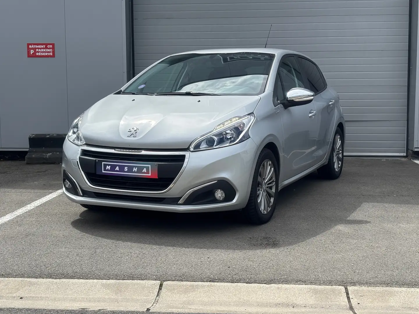 Peugeot 208 1.2i  Style Gris - 1