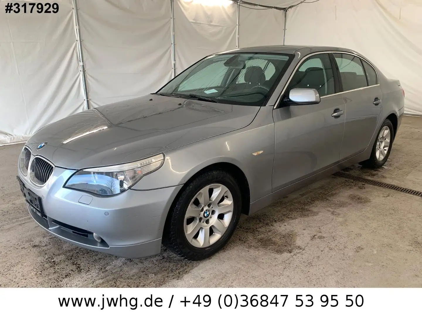 BMW 530 Navi Prof SitzHeiz Tempo ParkAss Klimaaut Gris - 1