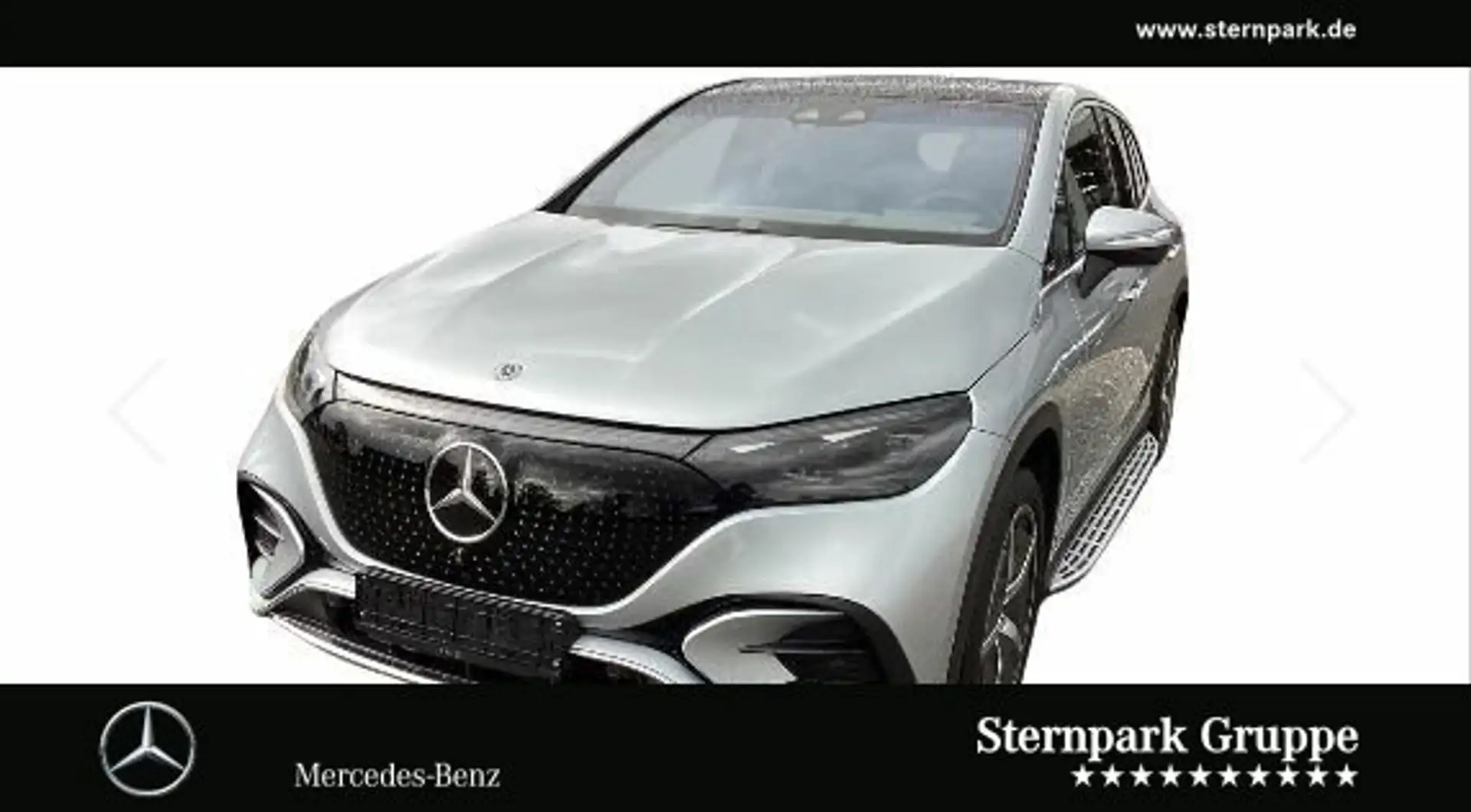Mercedes-Benz EQE SUV EQE 350 4M SUV AMG +HuD+Pano+AHK+Distro+Burm+360 Silber - 1