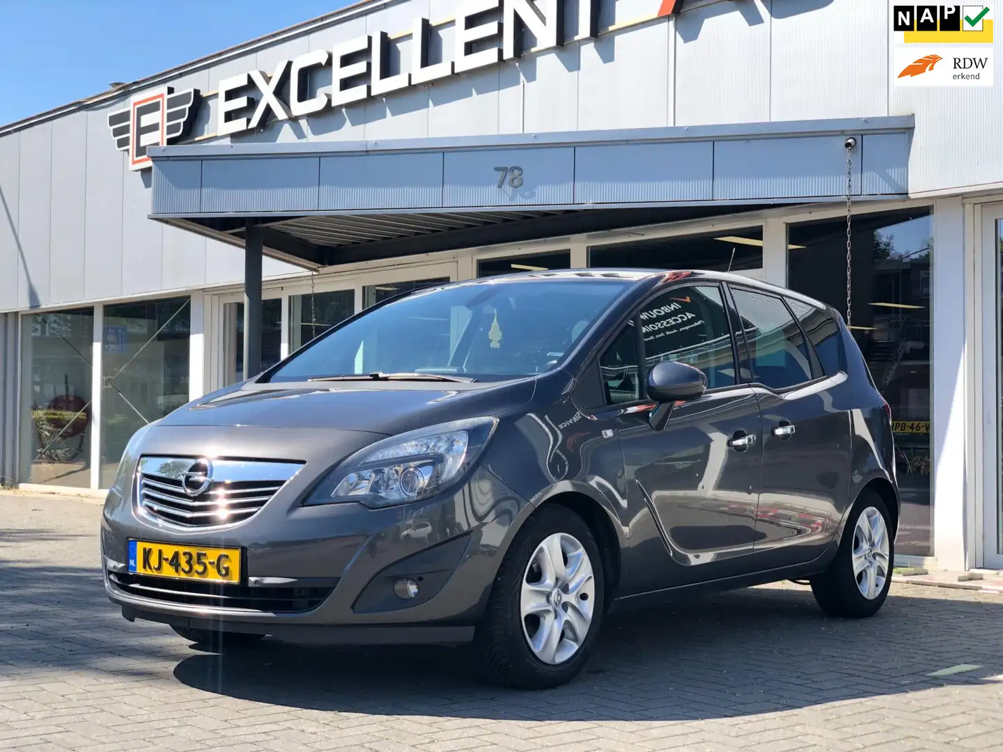 Opel Meriva 1.4 Turbo Cosmo - Navigatie Grijs - 1