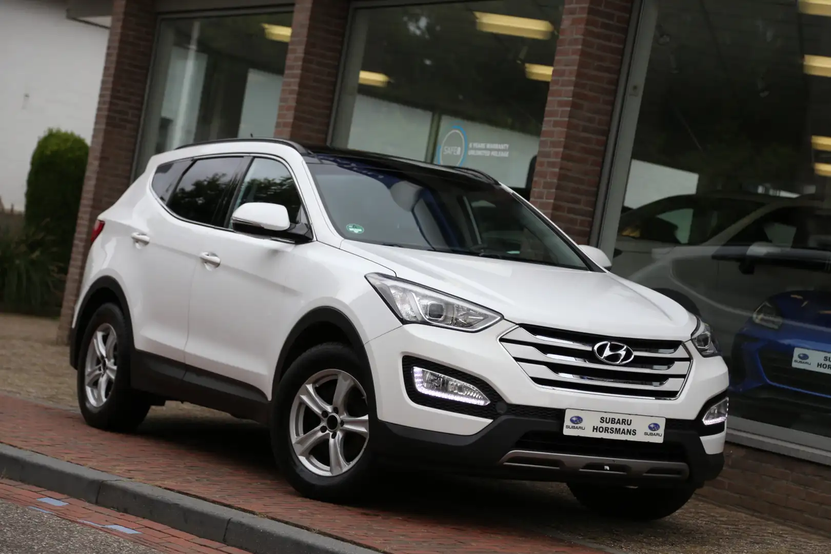 Hyundai SANTA FE 2.4i GDI i-Motion Schuifdak Camera Trekhaak Blanc - 1
