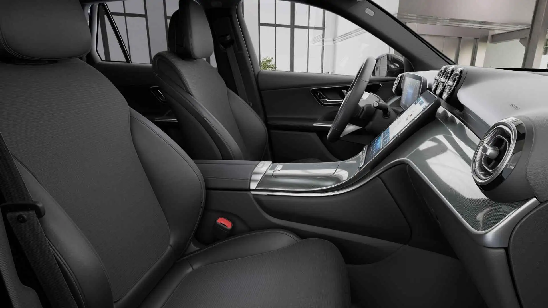 Mercedes-Benz GLC 300 e 4MATIC Luxury Line | Panoramisch Dak | Head-Up D Grau - 2