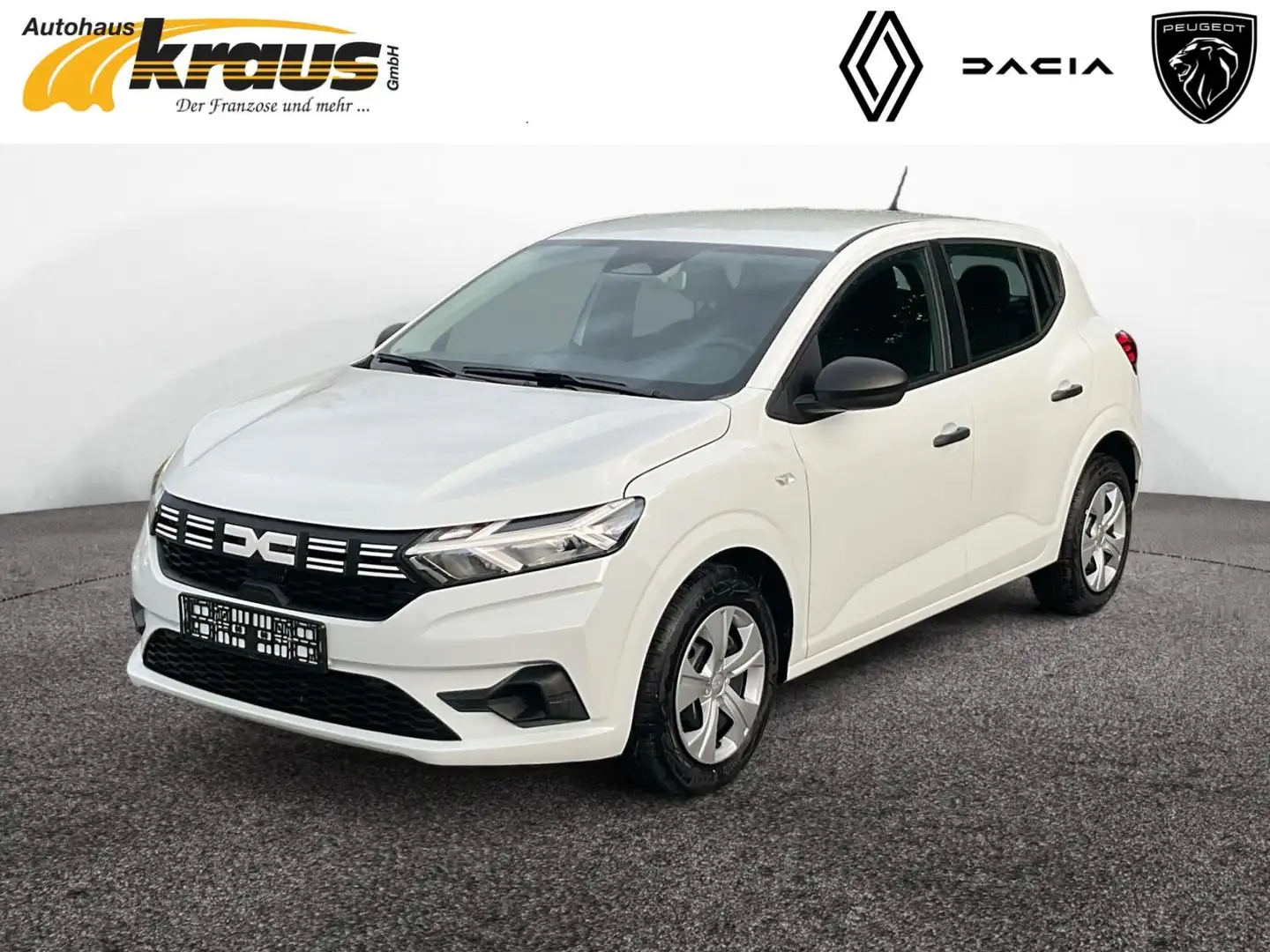 Dacia Sandero Essential 65 KIima Weiß - 1