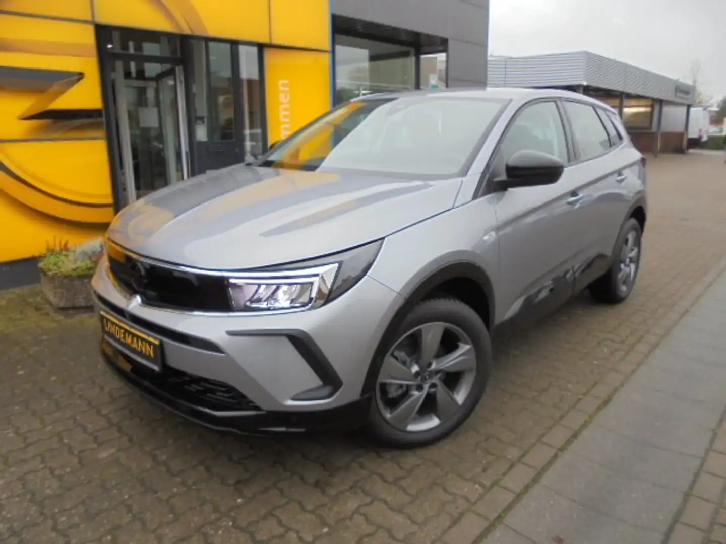 Opel Grandland 1.2 T GS Line Navi/360°Kamera/SHZ/LHZ/Allwetter Silber - 2