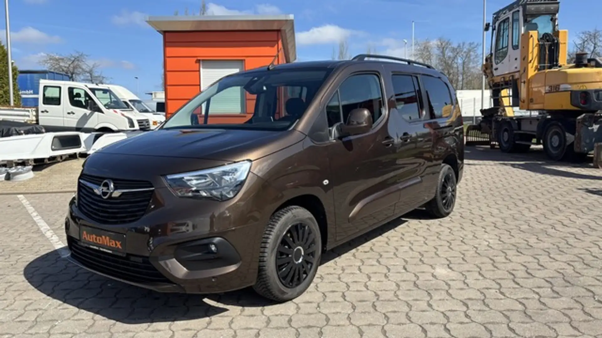 Opel Combo XL 7 Sitze RFk beh. LR Klima AHK Tempomat Braun - 1